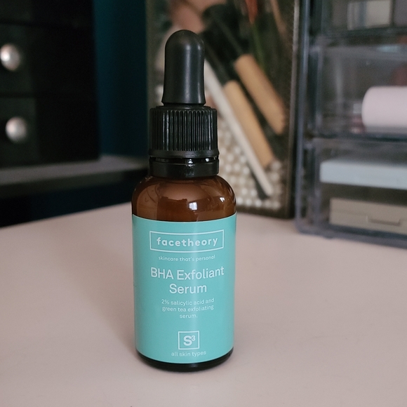 bha exfoliant serum face theory